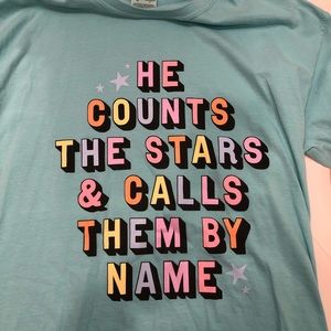 Comfort Colors Turquoise Tee